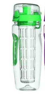 1000ml Water Fruit Bottle BPA Free  Juice Shaker Drink Bottle Of Water