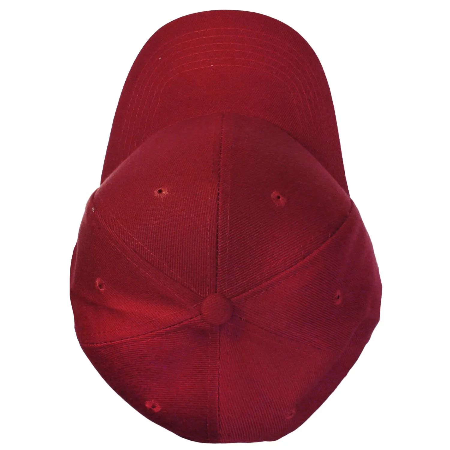 12-Pack Baseball Dad Cap Velcro Strap Adjustable Size - Burgundy