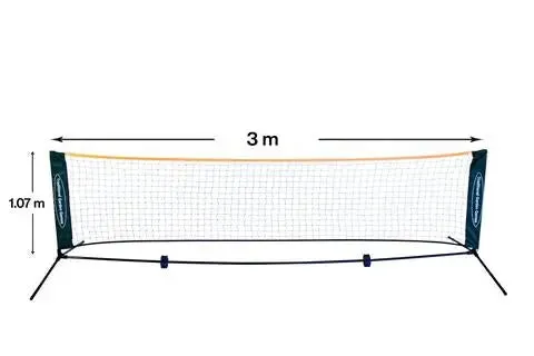 Badminton Volley Ball Tennis Net 3m