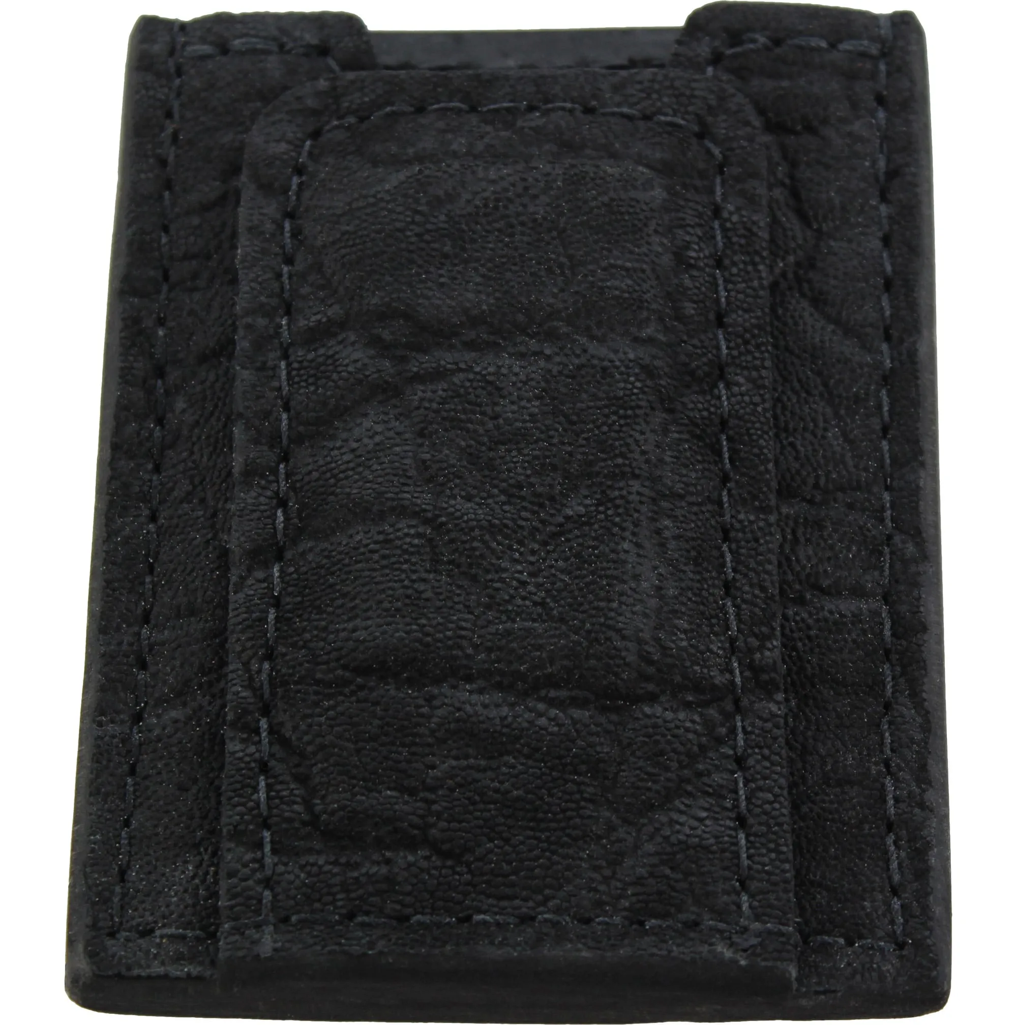 Black Elephant Money Clip Wallet With Credit Card Slots