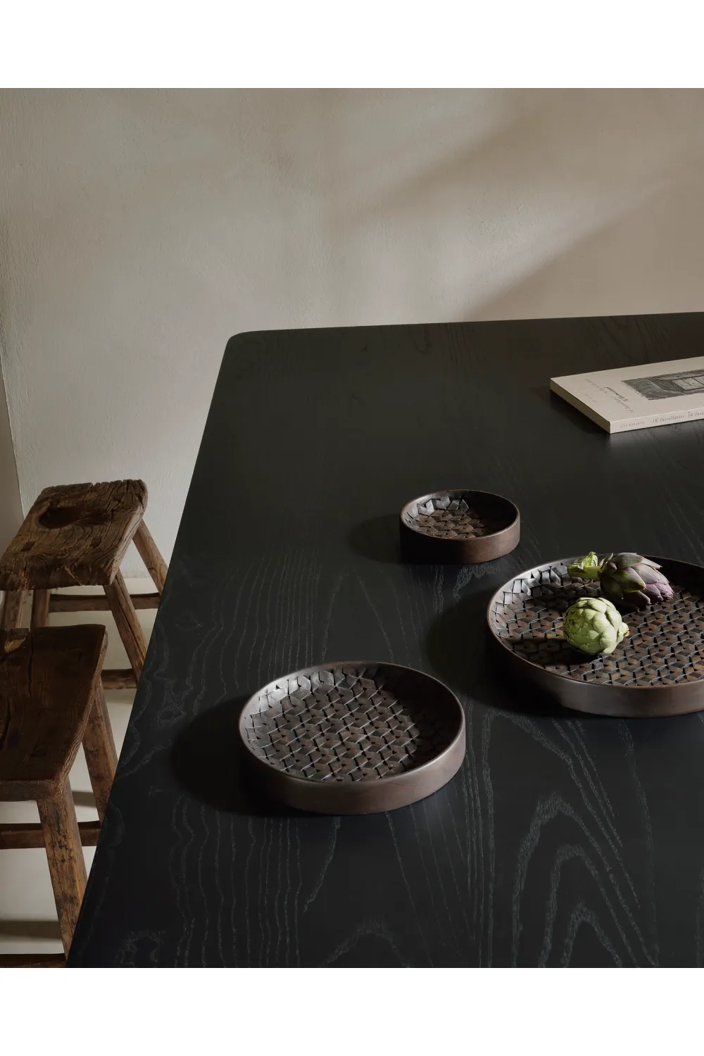 Brown Mahogany Bowl Set (3) | Ethnicraft Tampa
