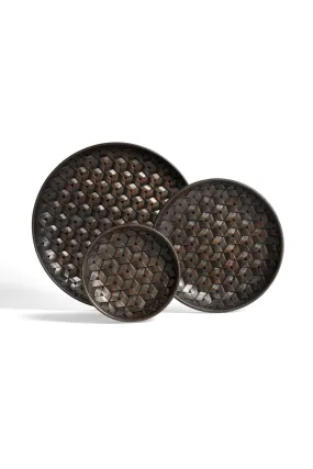 Brown Mahogany Bowl Set (3) | Ethnicraft Tampa