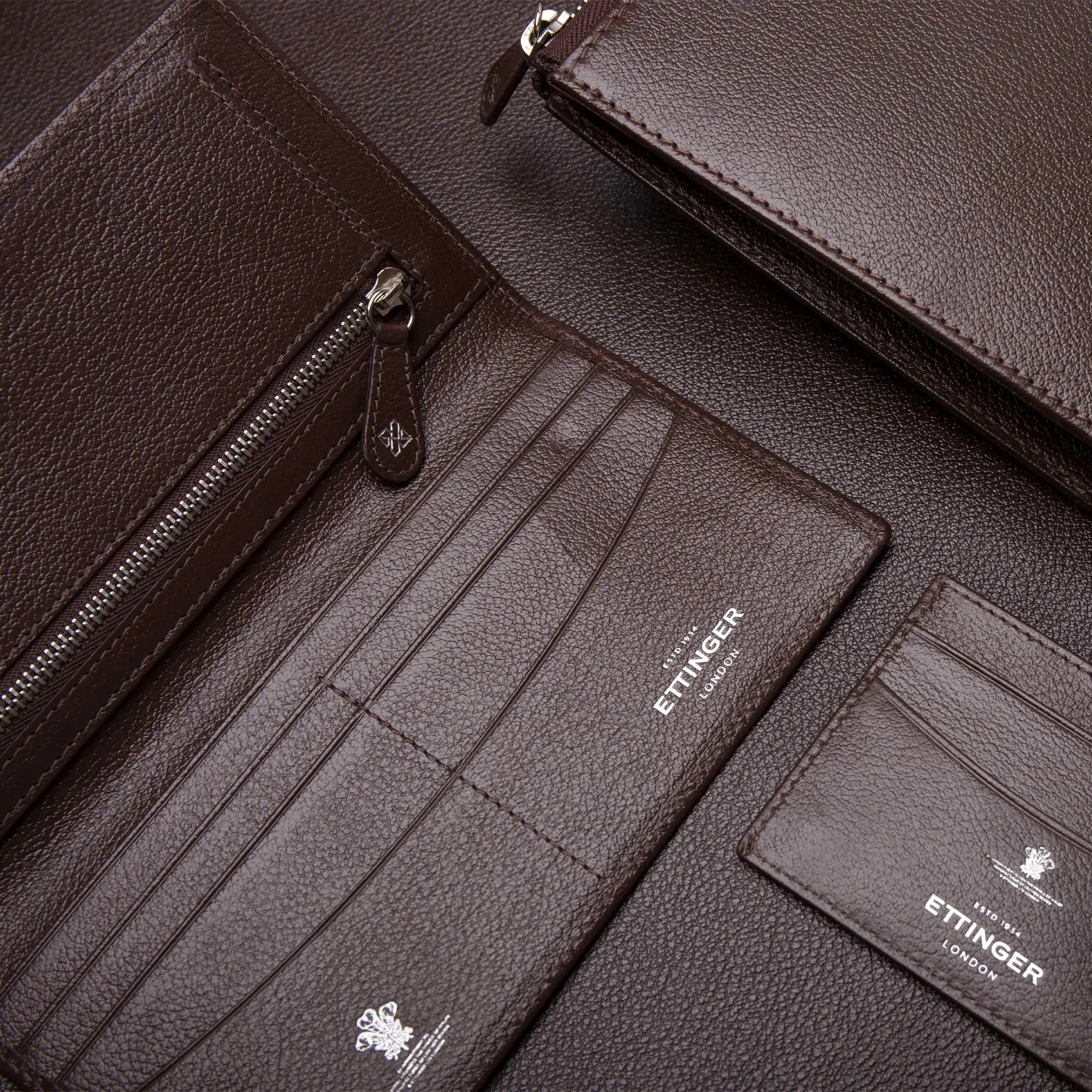 Capra Long Wallet With Zipped Pocket