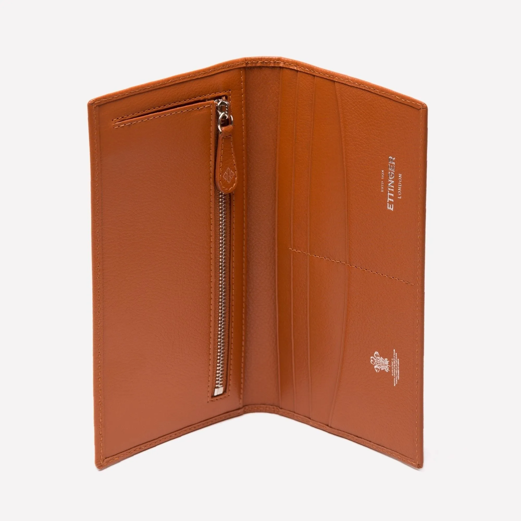 Capra Long Wallet With Zipped Pocket
