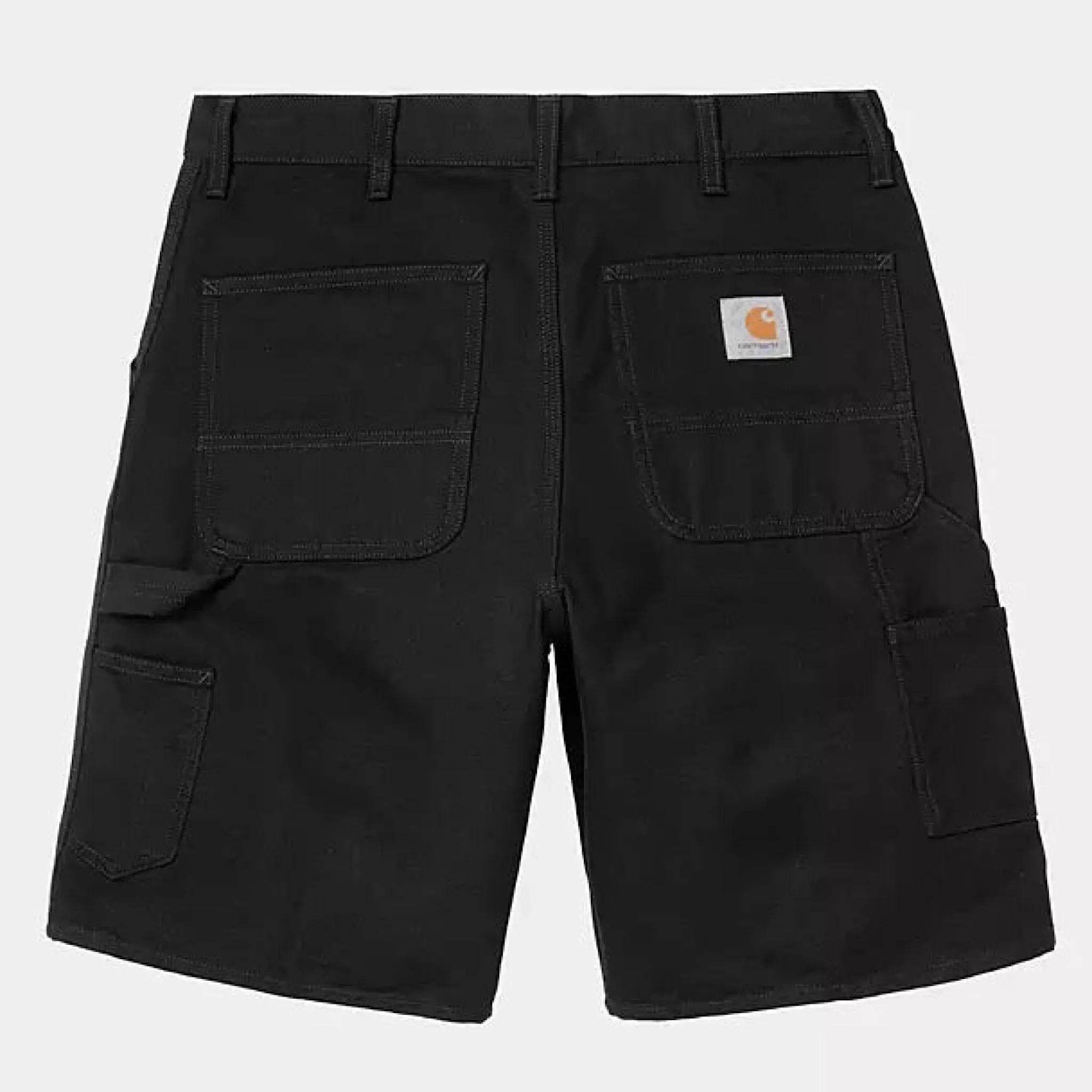 Carhartt WIP - Single Knee Short - Black Rinsed