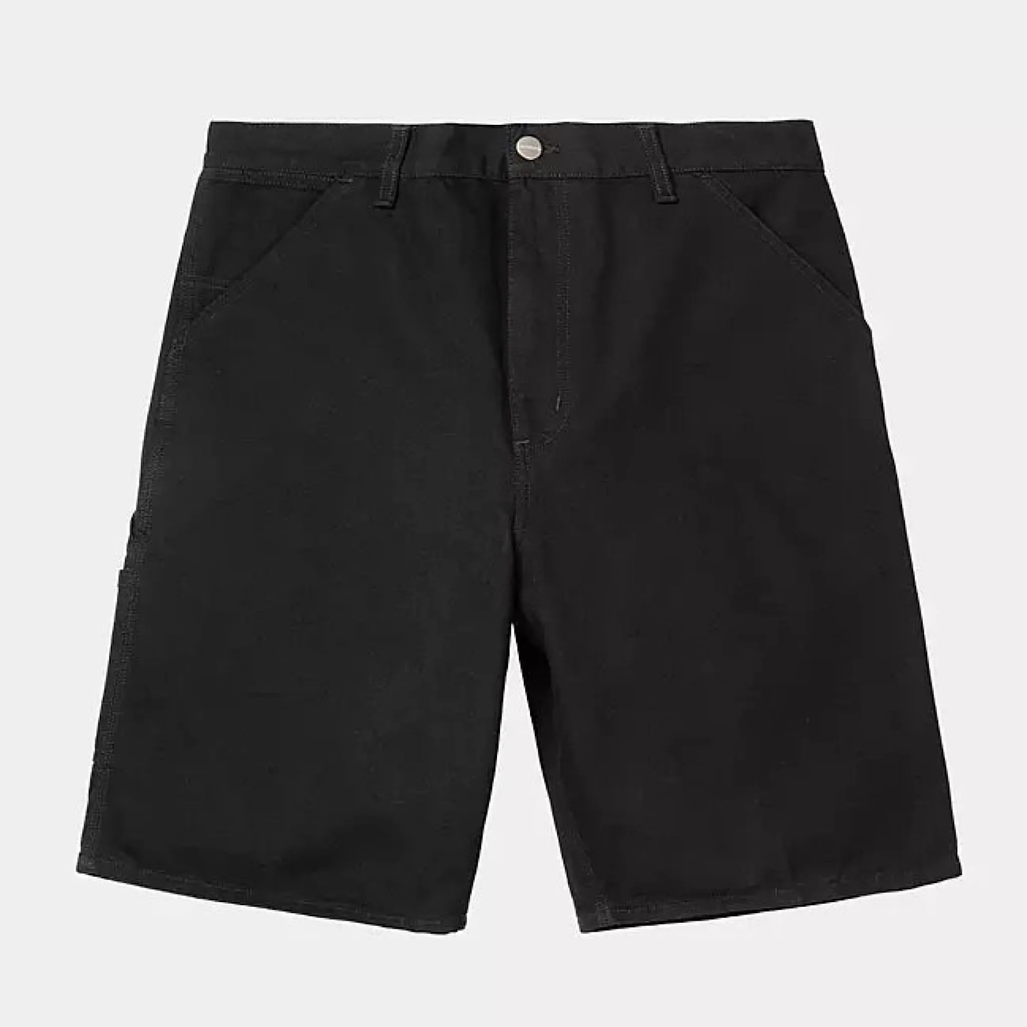 Carhartt WIP - Single Knee Short - Black Rinsed