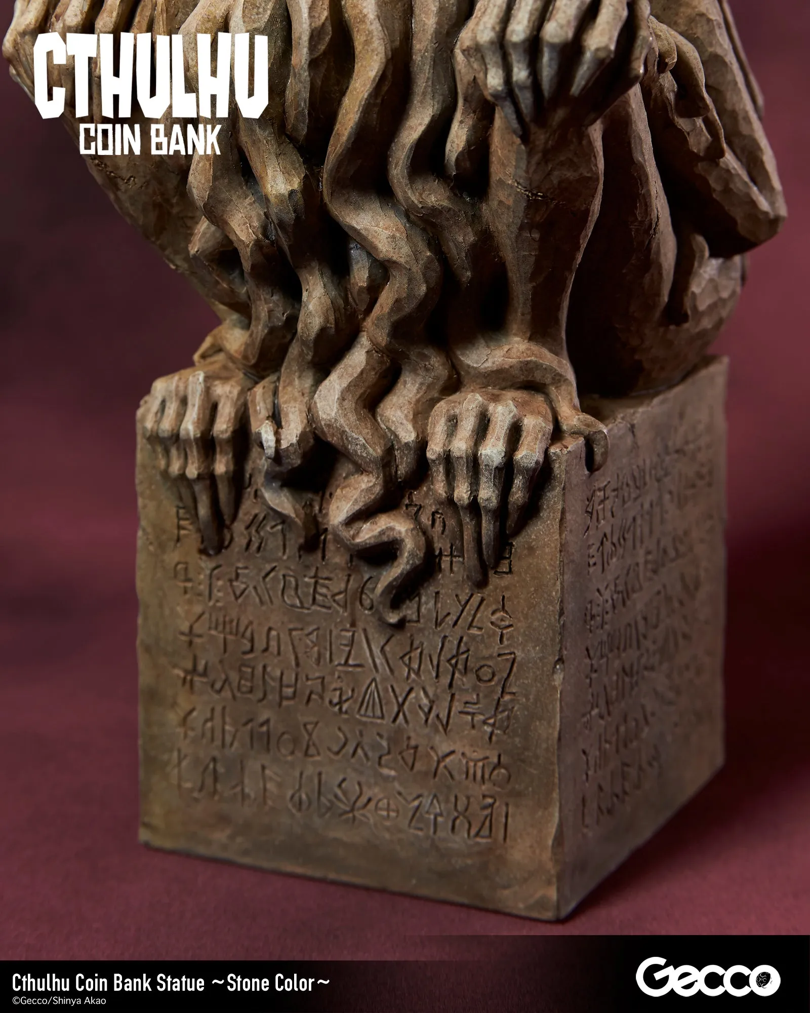 Cthulhu Coin Bank Statue (Stone Color)