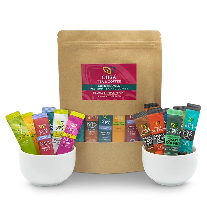 Deluxe Tea & Coffee Sample Flight