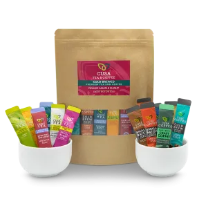 Deluxe Tea & Coffee Sample Flight