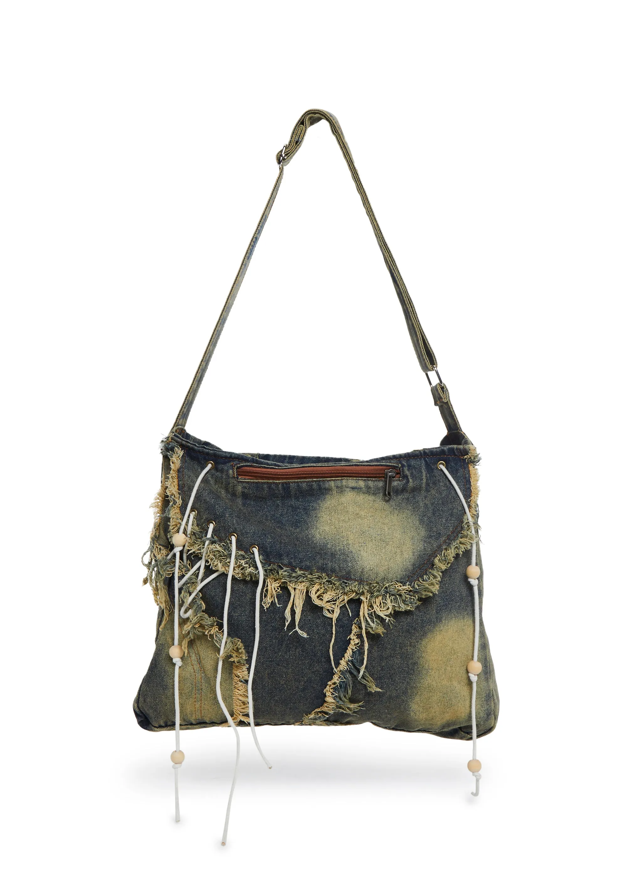 Desert Wind Denim Shoulder Bag