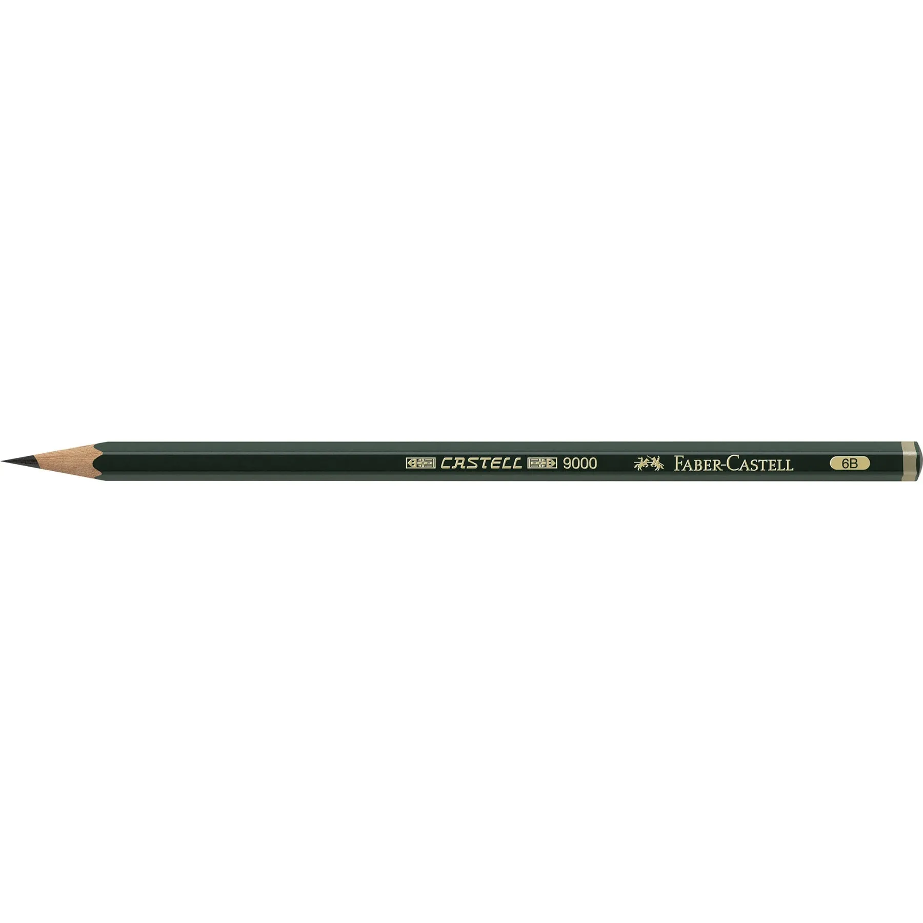 FABER-CASTELL GRAPHITE PENCIL CASTELL9000 6B