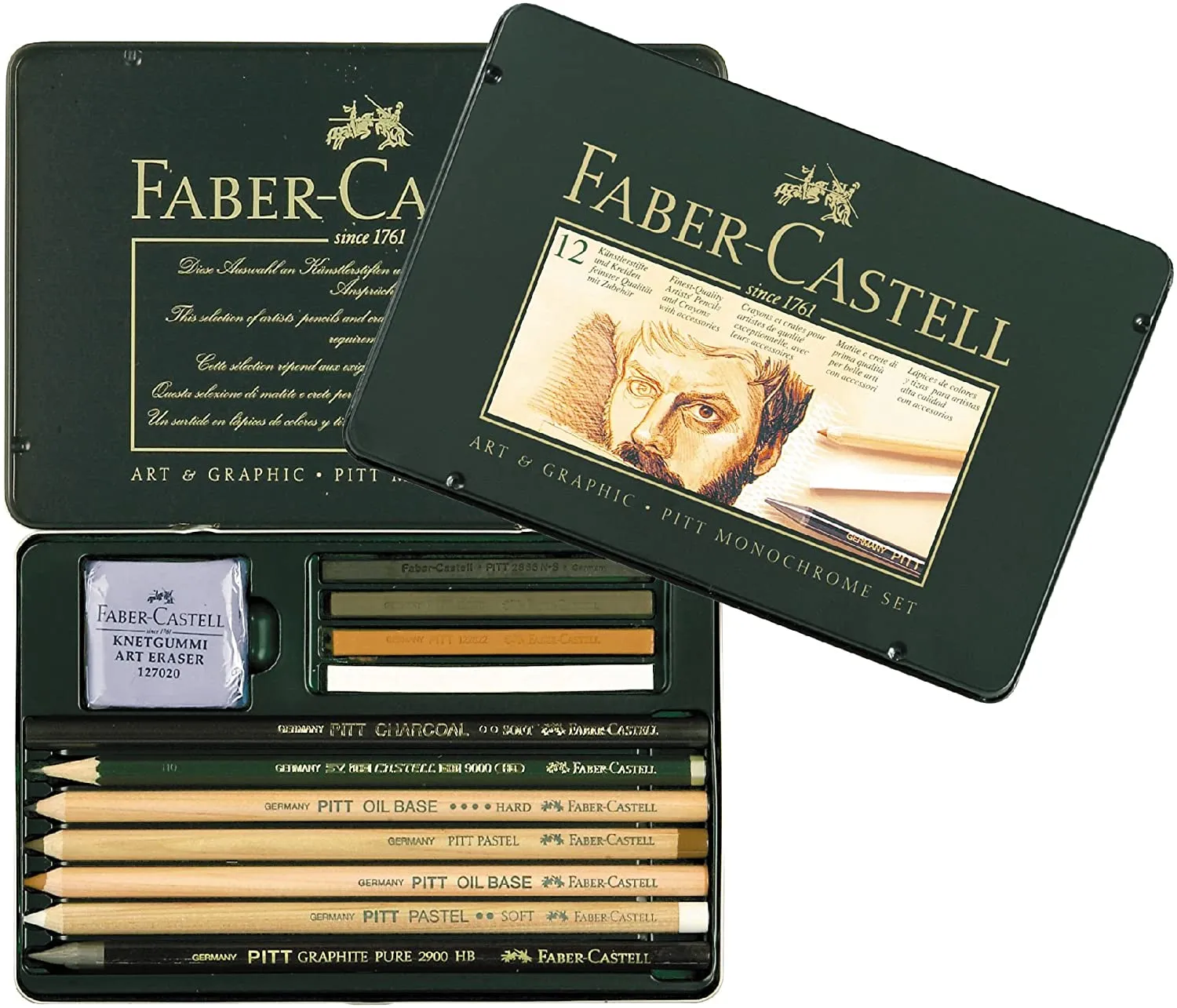 FABER-CASTELL PITT MONOCHROME SET