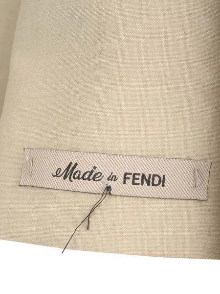 FENDI Men's Single-Breasted Two-Button Blazer