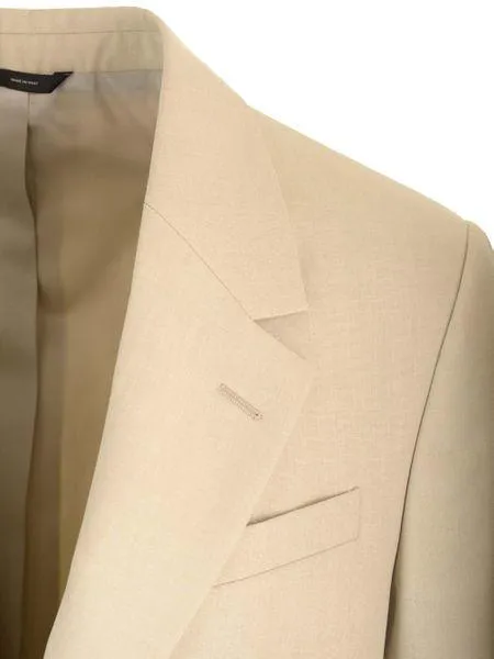 FENDI Men's Single-Breasted Two-Button Blazer