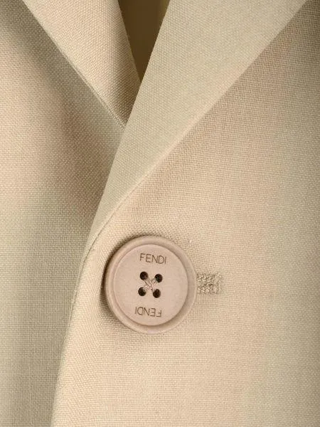 FENDI Men's Single-Breasted Two-Button Blazer