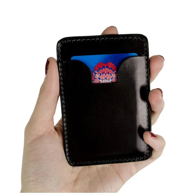 Full Grain Italian Leather Credit Card Case Business Card / Wallet Case - 1984