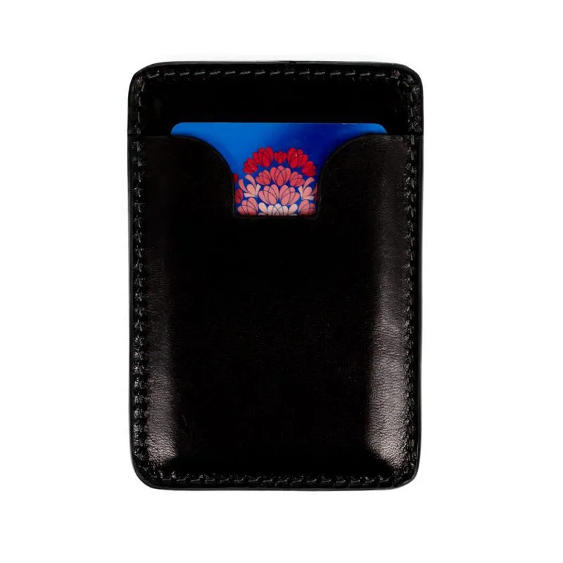 Full Grain Italian Leather Credit Card Case Business Card / Wallet Case - 1984