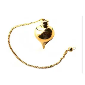 Gold Plated Pendulum with Compartment