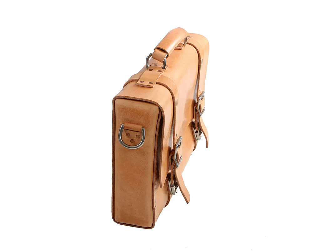 H B LEATHER BAG | CLASSIC RUSSETLEATHER BAG