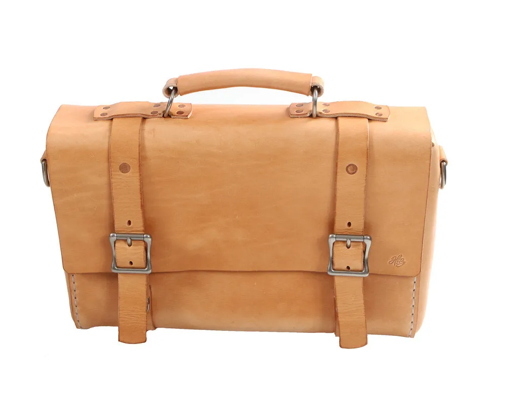 H B LEATHER BAG | CLASSIC RUSSETLEATHER BAG