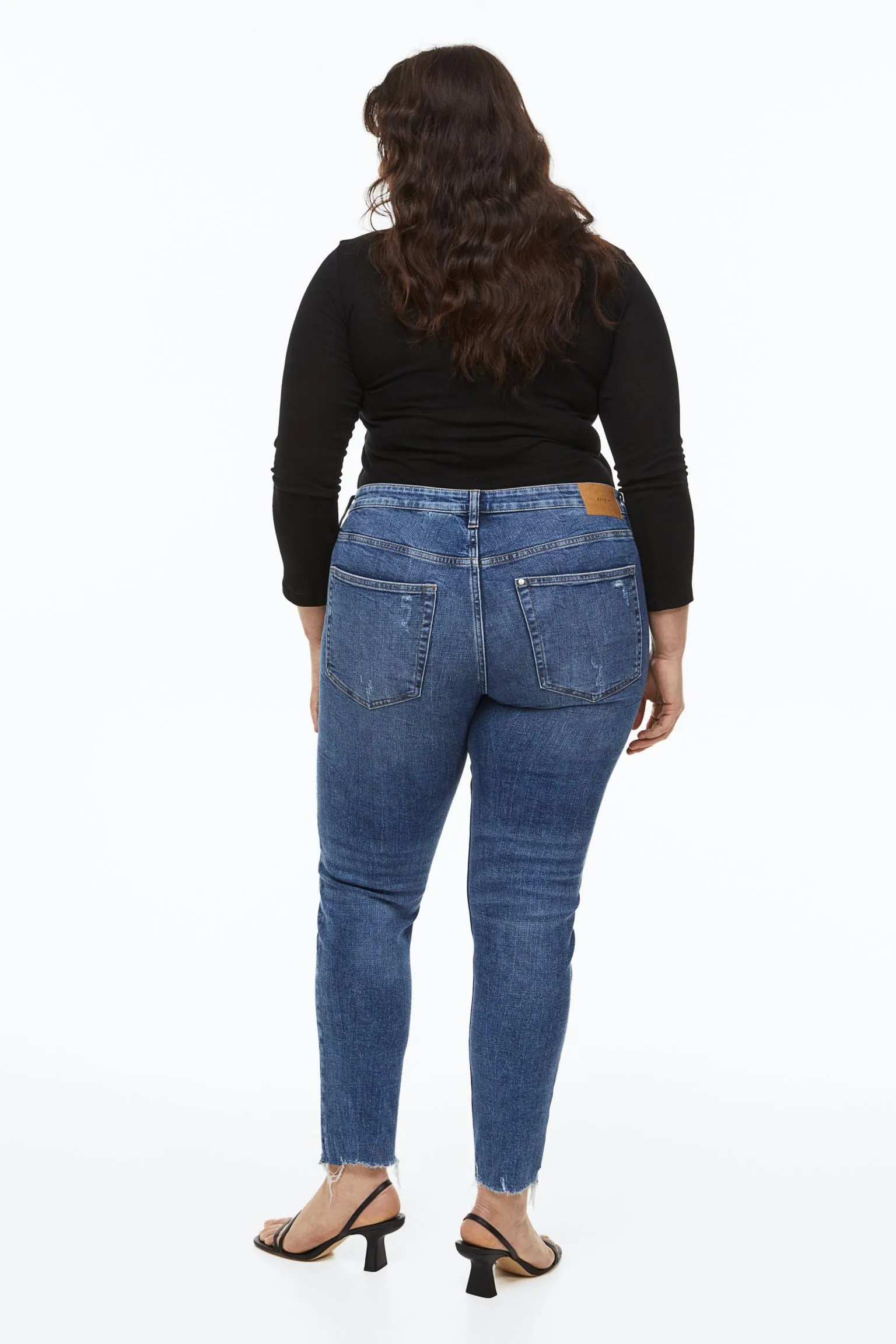 H&M Skinny Ankle jeans, dark blue