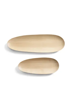 Hand-carved Oval Boards Set (2) | Ethnicraft Thin