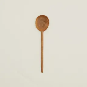 Hand Carved Walnut Large Spoon