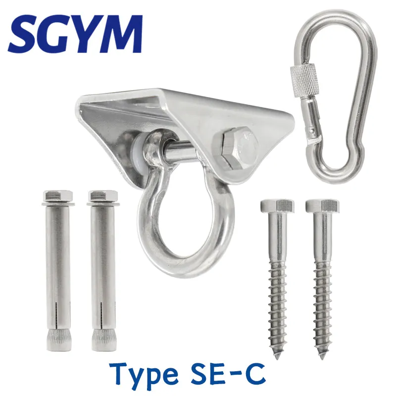 Heavy Bag Hanger Suspension Hooks Concrete Wooden Swing Hangers Sets for Yoga Hammock Chair Sandbag Swing 500kg Capacity