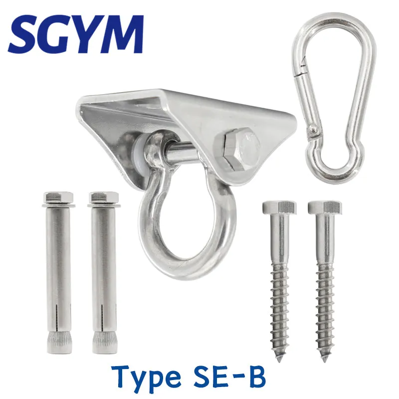 Heavy Bag Hanger Suspension Hooks Concrete Wooden Swing Hangers Sets for Yoga Hammock Chair Sandbag Swing 500kg Capacity