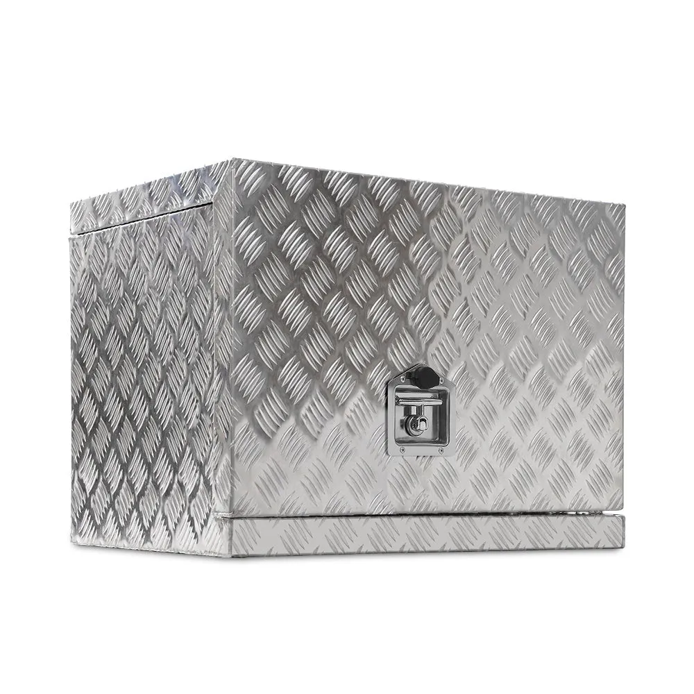 Heavy-Duty Aluminium Tool Box with Gas Struts, Locks – Giantz