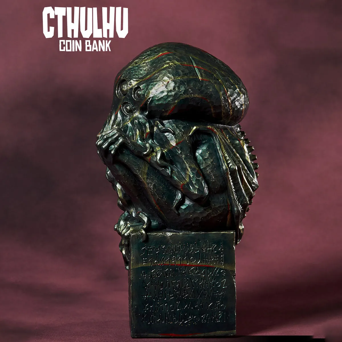 HiPlay Gecco H24cm Cthulhu Coin Bank Statue Original Color