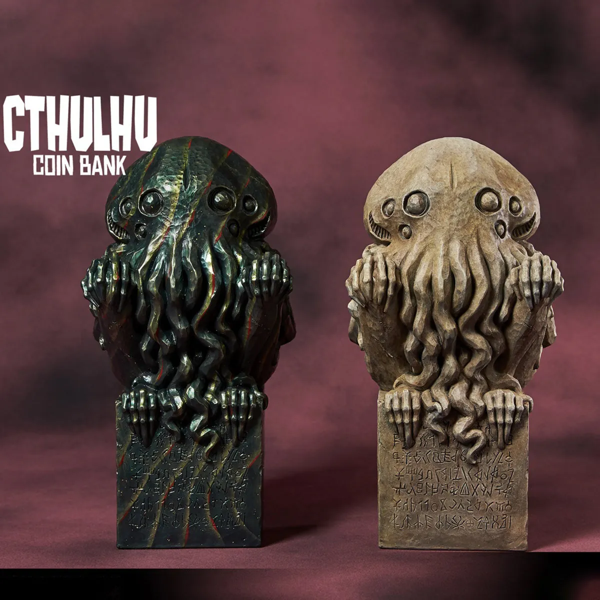 HiPlay Gecco H24cm Cthulhu Coin Bank Statue Original Color