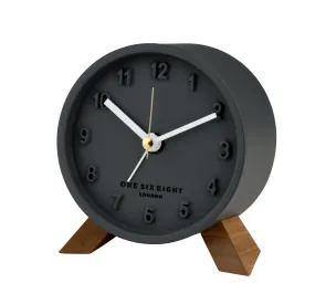 Jasmine Alarm Clock - Charcoal
