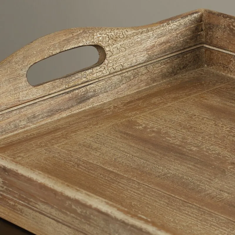 Kiwayvo Rectangle Wood Serving Tray