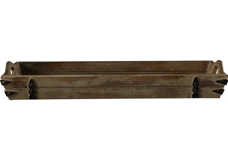 Kiwayvo Rectangle Wood Serving Tray