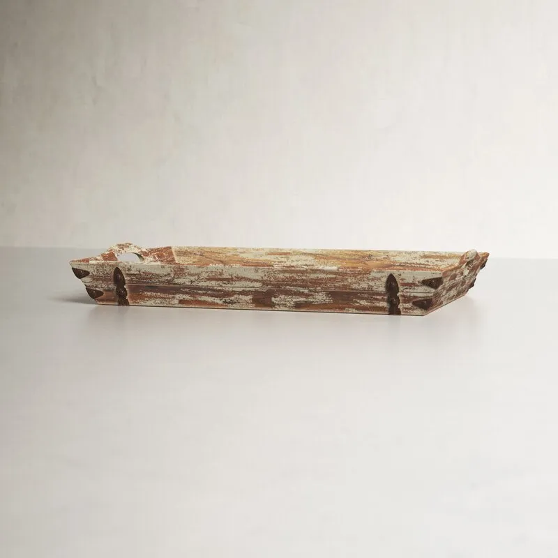 Kiwayvo Rectangle Wood Serving Tray