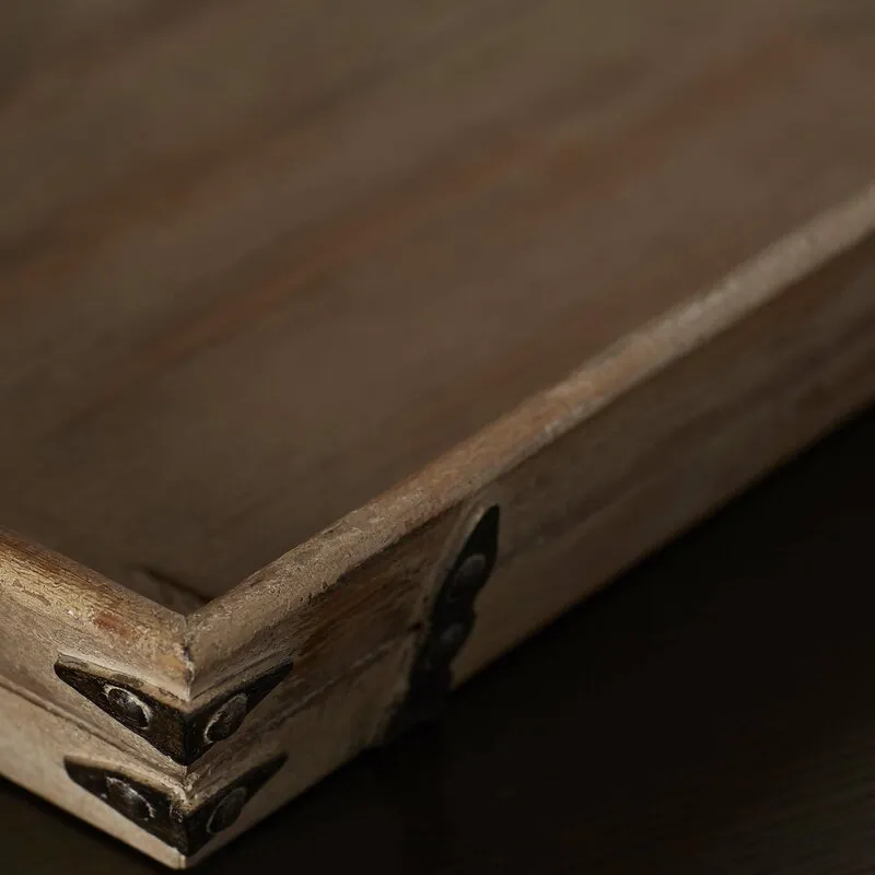 Kiwayvo Rectangle Wood Serving Tray