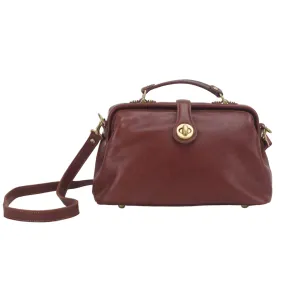 Large Full Grain Leather Doctor Bag