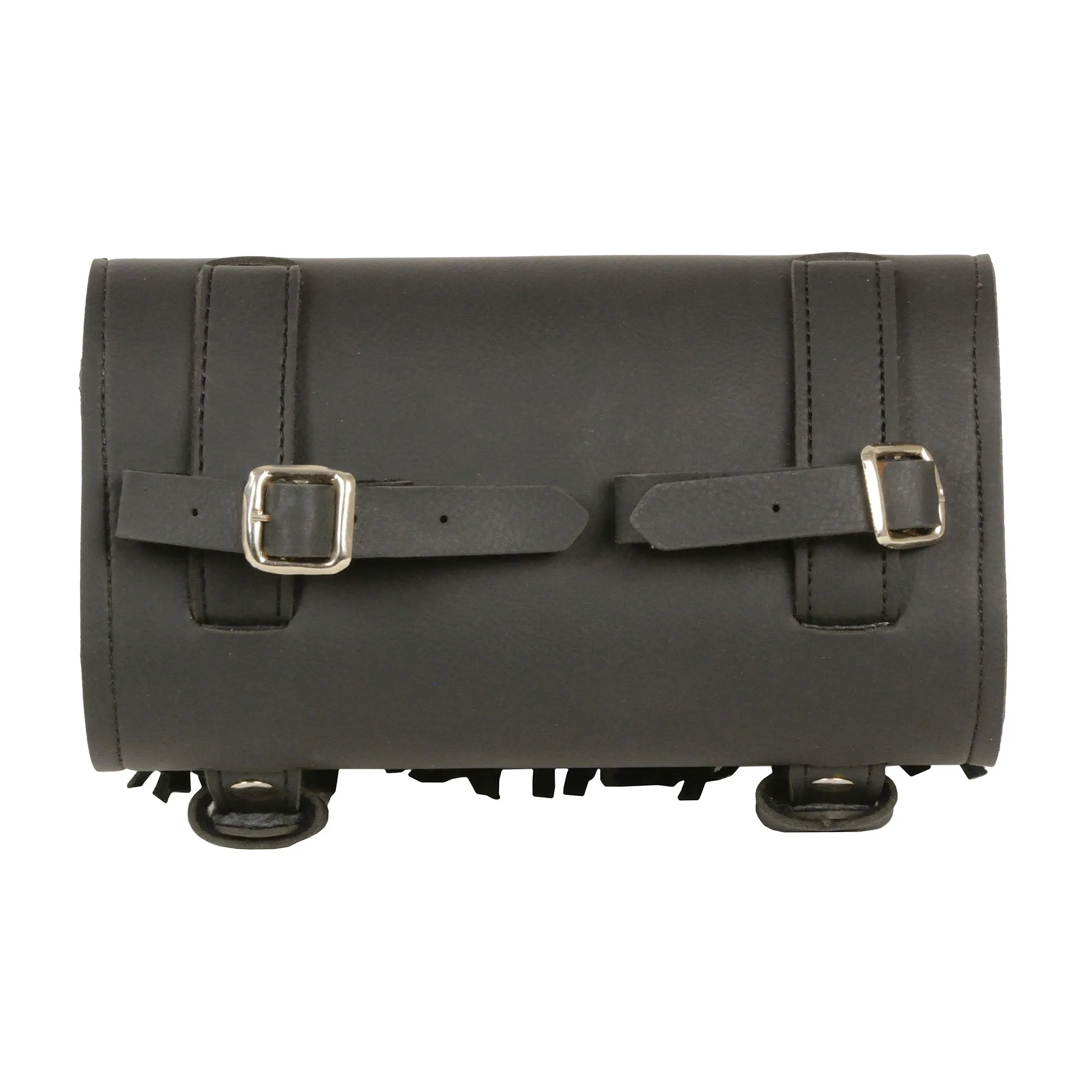 Large Two Buckle Fringed PVC Tool Bag w/ Quick Release(10X4.5X3.25)