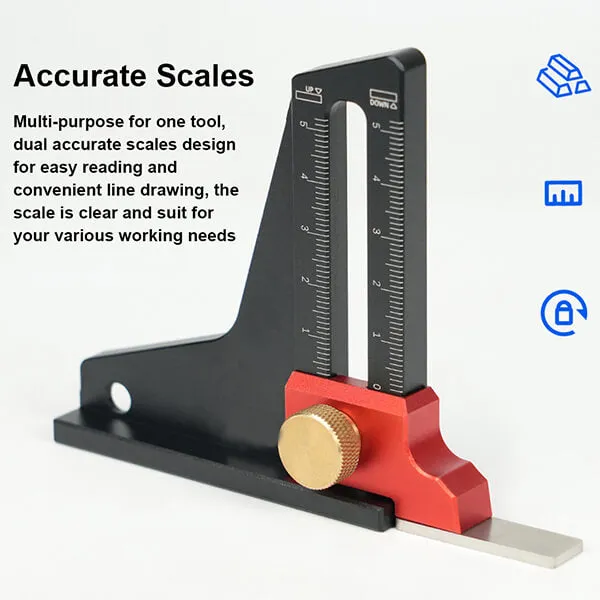 Levoite™ Precision Multi Depth / Height Gauge for Woodworking