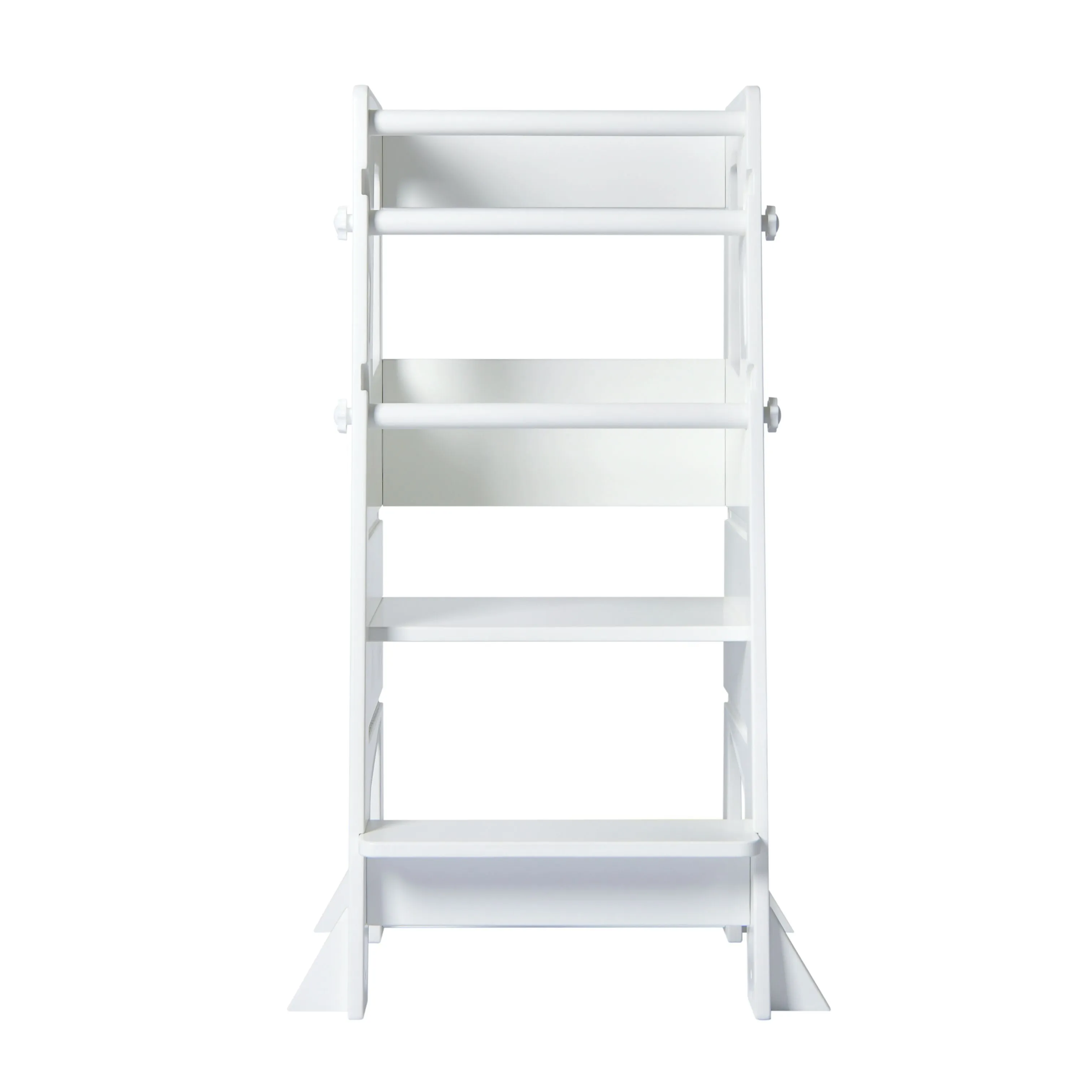 Little Risers Adjustable Learning Tower - White with Magnetic Whiteboard
