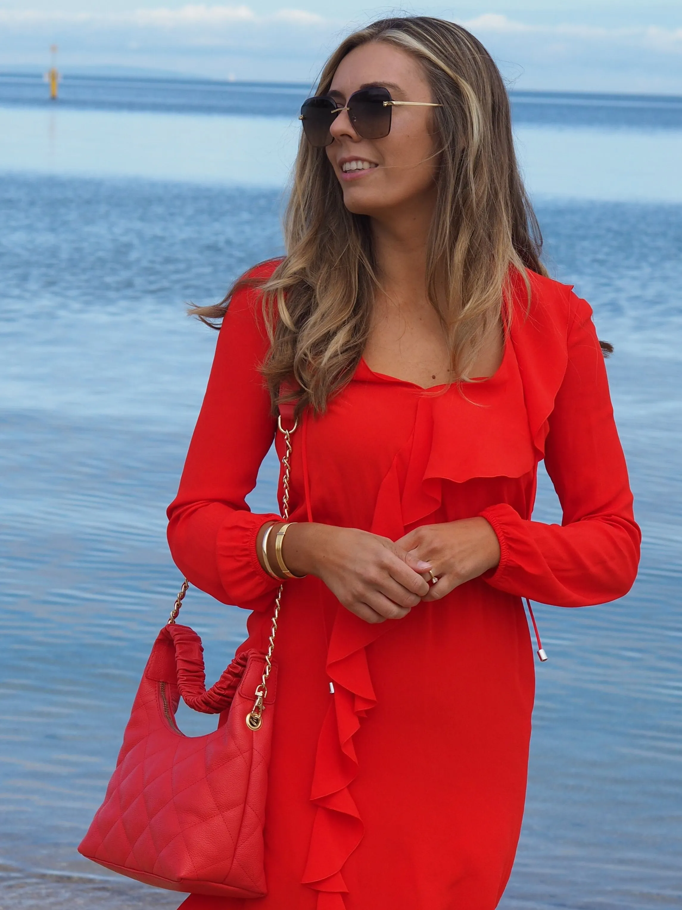 Lyndel Handbag | Blood Orange