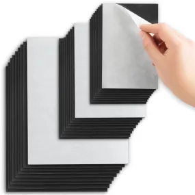 Magnetic Sheet With Adhesive Backing, Cut & Customizable Self Adhesive Magnetic