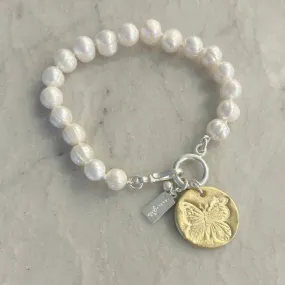 Margot gold butterfly bracelet