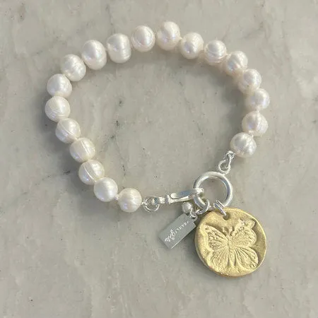 Margot gold butterfly bracelet