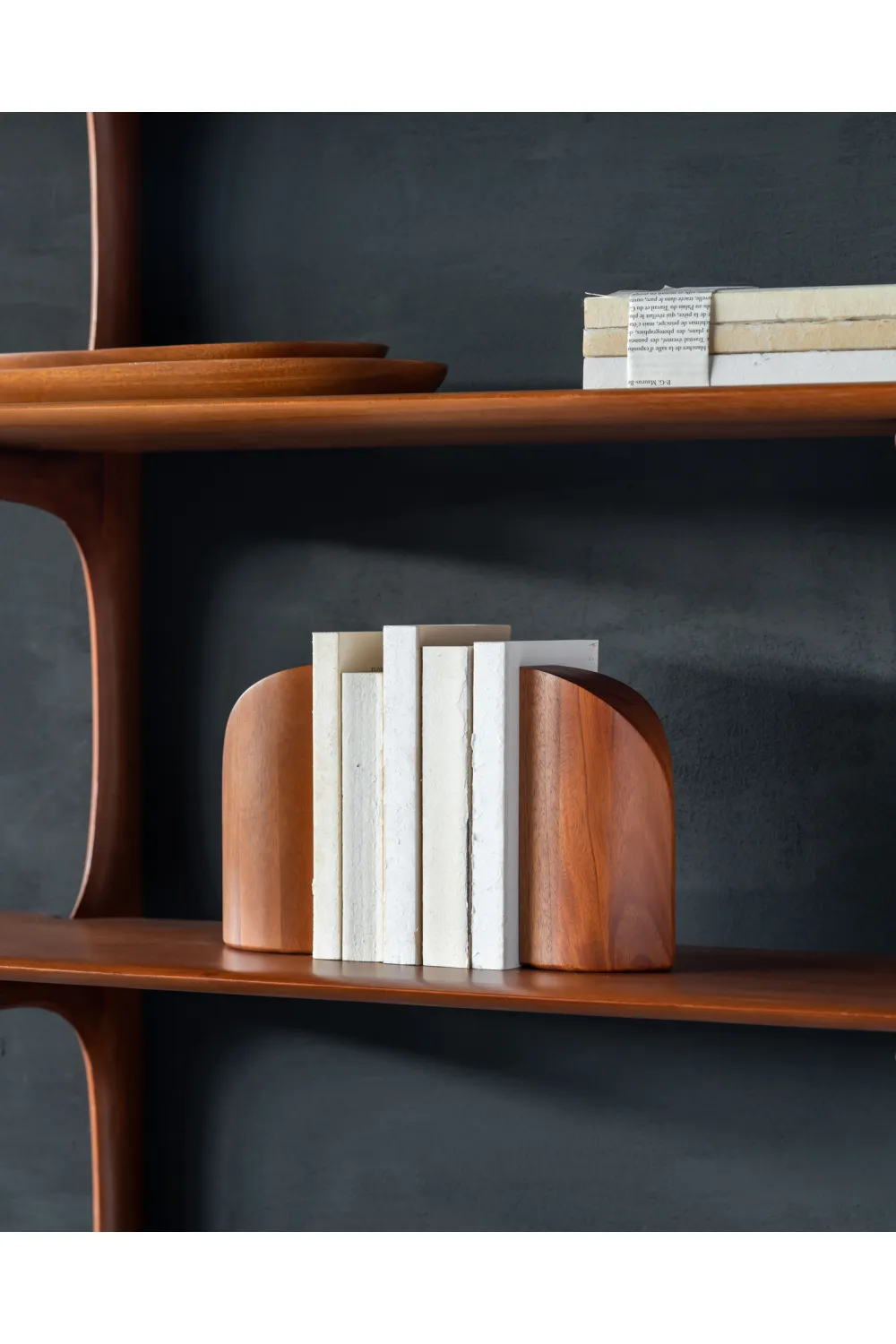 Modern Minimalist Book Ends (2) | Ethnicraft PI