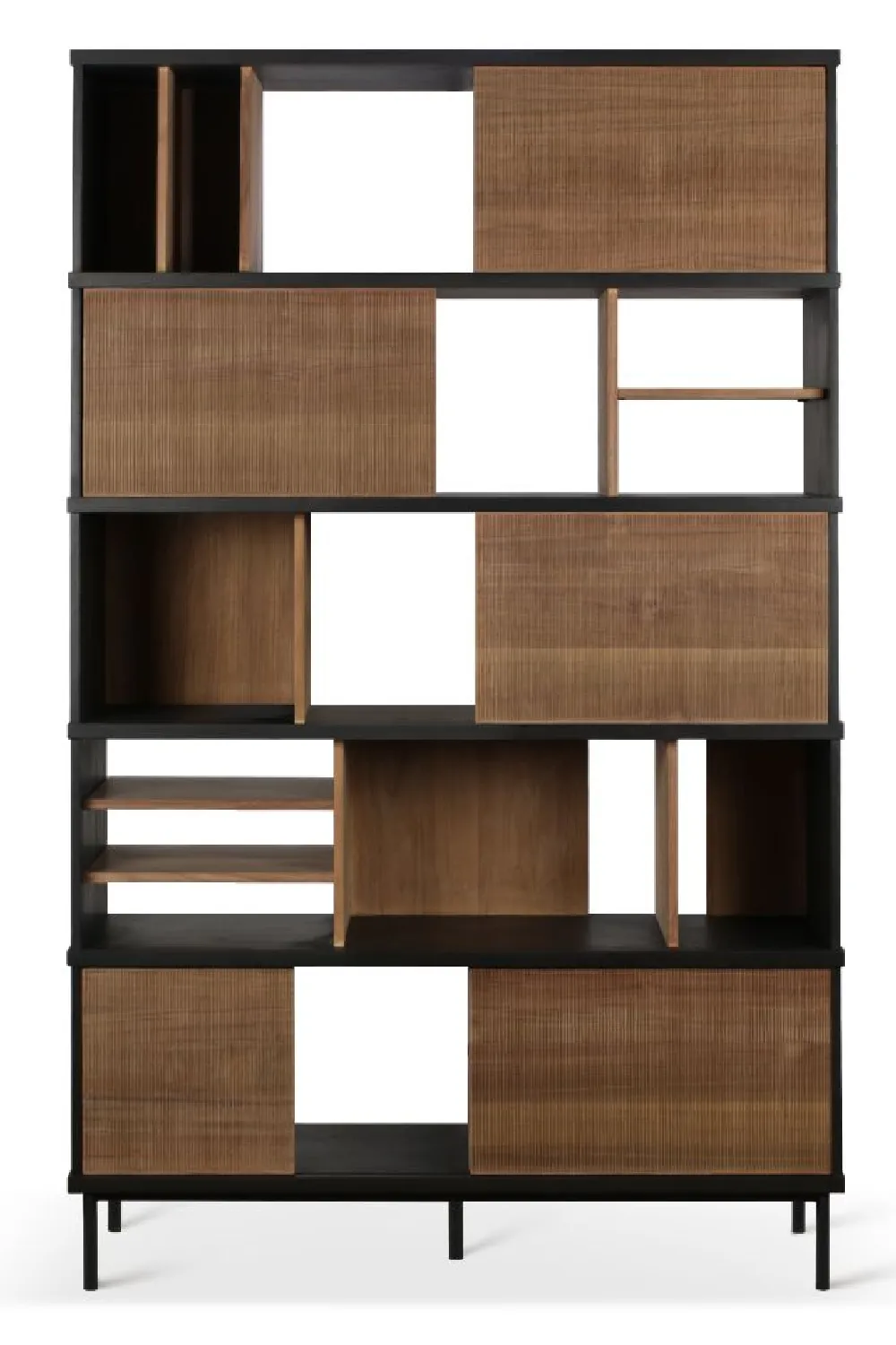 Natural Teak Book Rack | Ethnicraft Oscar