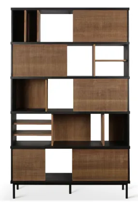 Natural Teak Book Rack | Ethnicraft Oscar
