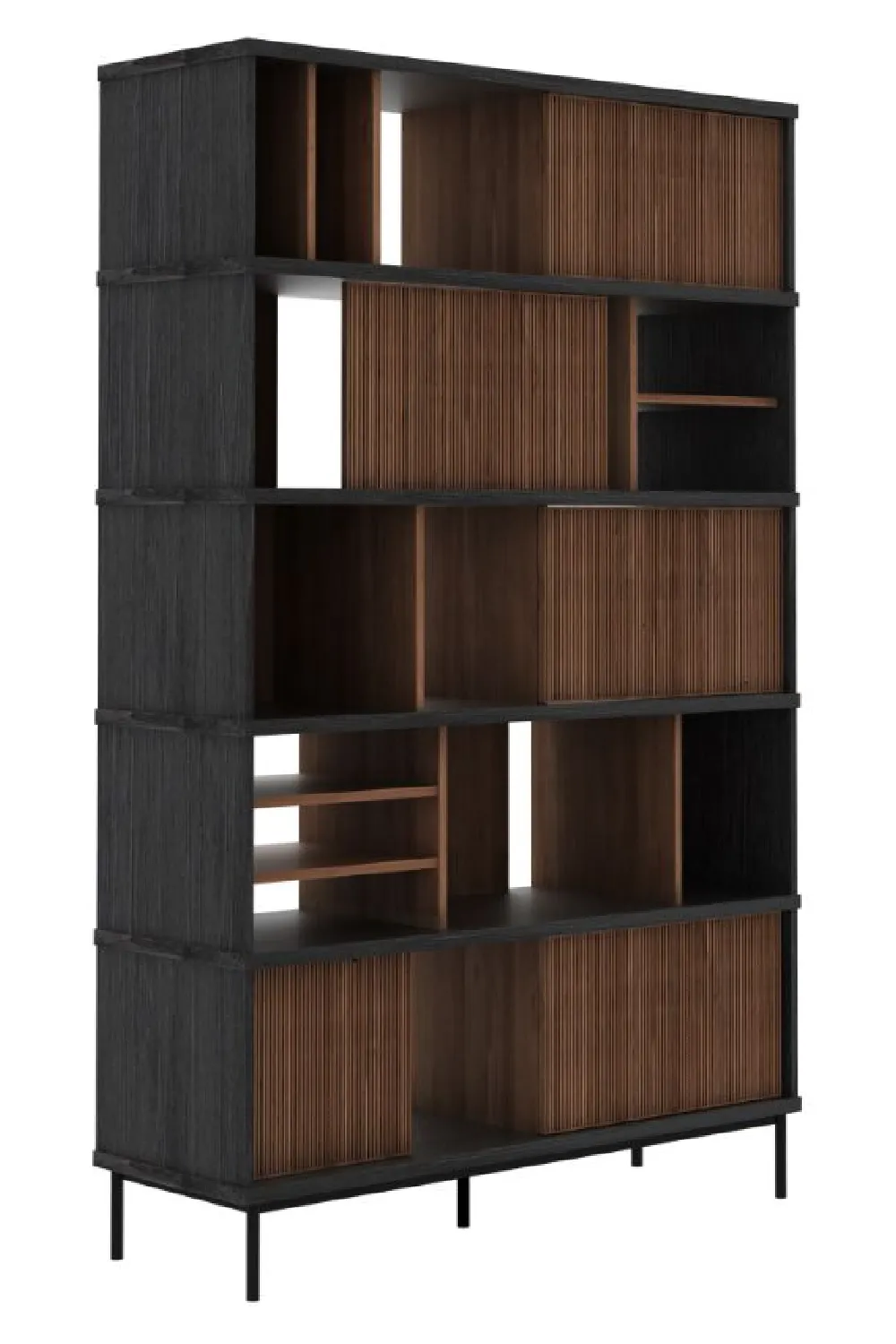 Natural Teak Book Rack | Ethnicraft Oscar