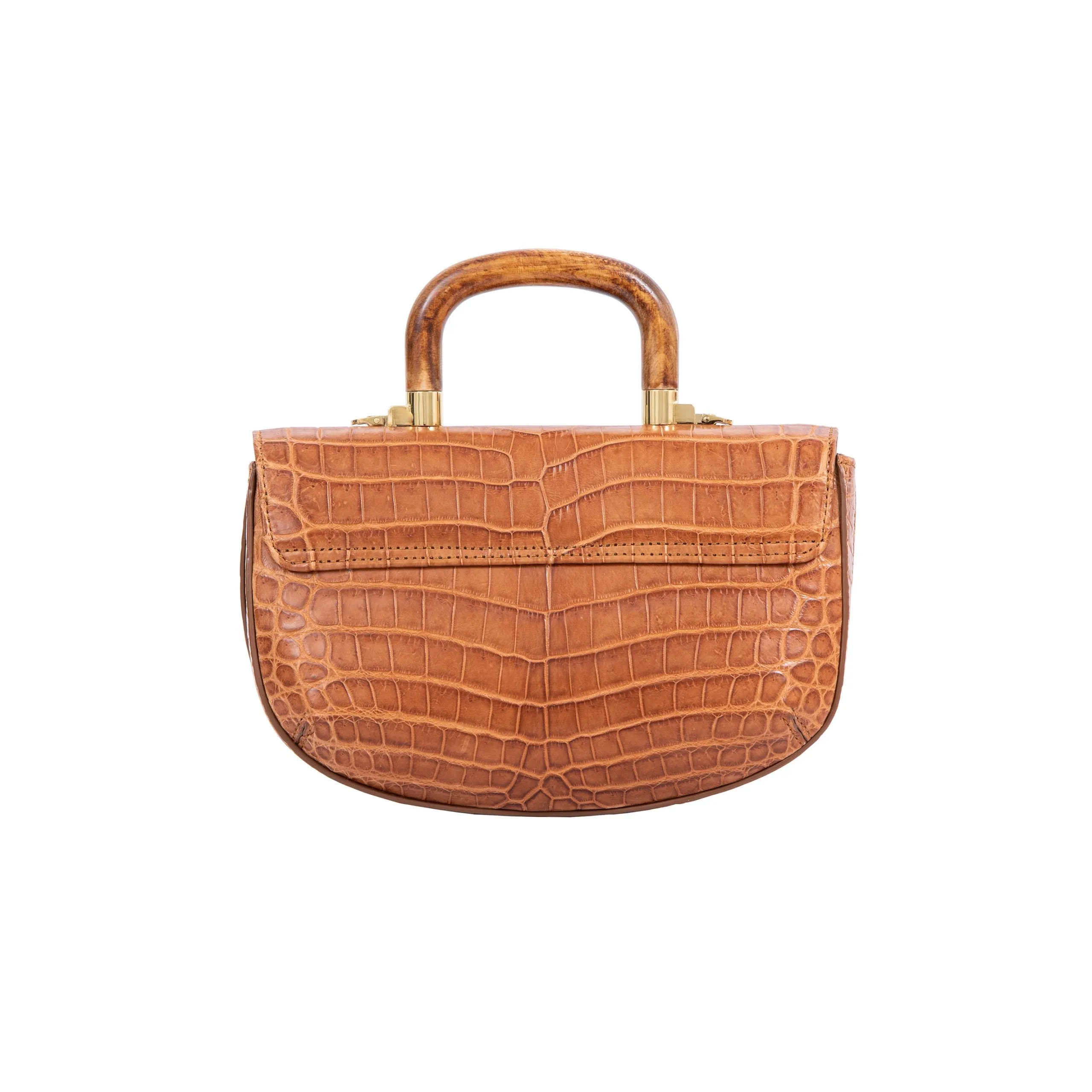 Picco in Cognac Crocodile by Cape Cobra